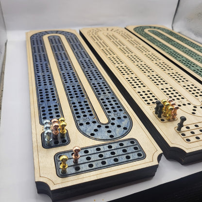 Classic 3 Track Cribbage Board