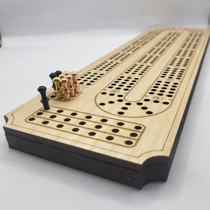 Classic 3 Track Cribbage Board