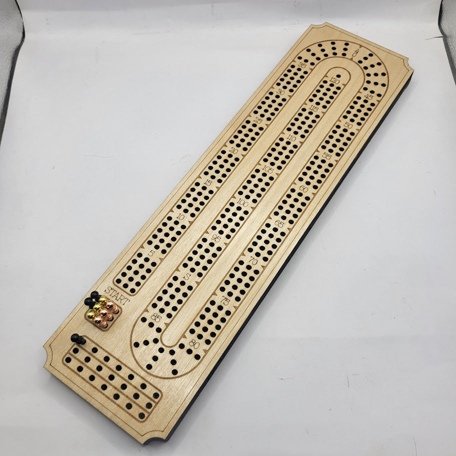 Classic 3 Track Cribbage Board