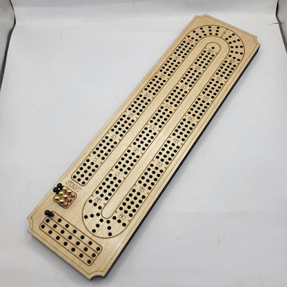 Classic 3 Track Cribbage Board