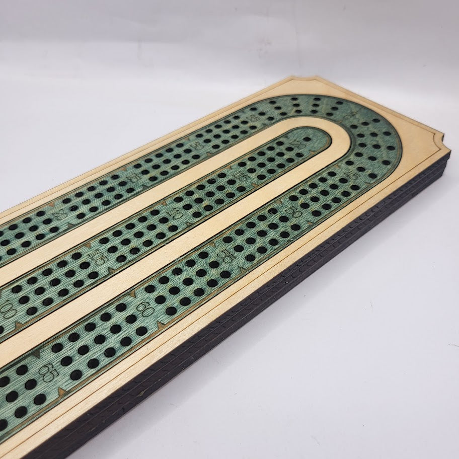 Classic 3 Track Cribbage Board