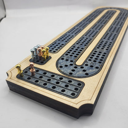 Classic 3 Track Cribbage Board