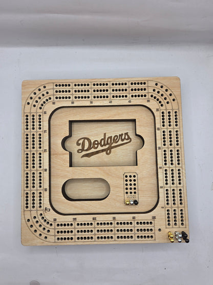 Square Cribbage Board