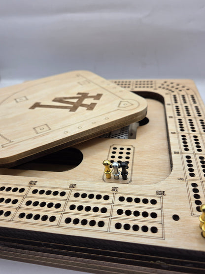 Square Cribbage Board