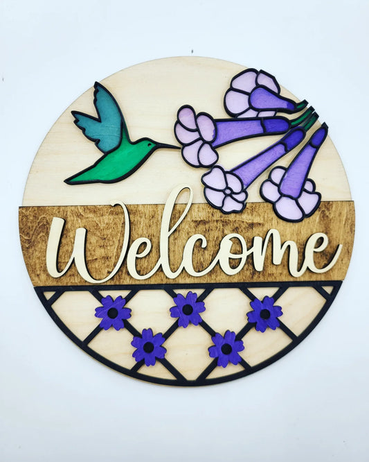 Hummingbird 8" Round