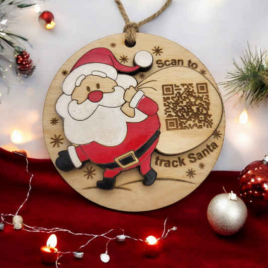 Santa Tracker Ornament