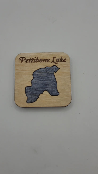 Custom lake/pond magnets