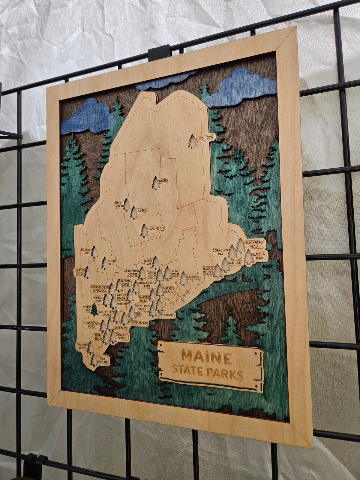Maine State Park Tracker