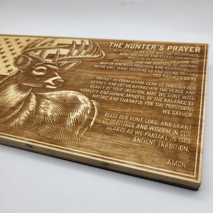 Deer Hunters Prayer Sign