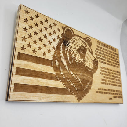 Bear Hunters Prayer Sign 1