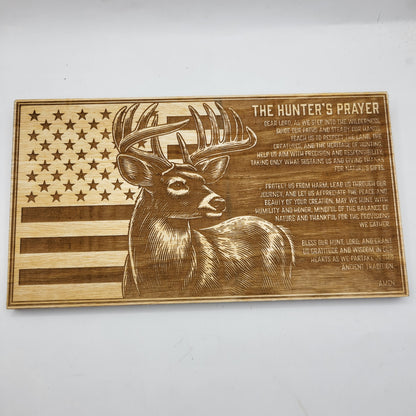 Deer Hunters Prayer Sign