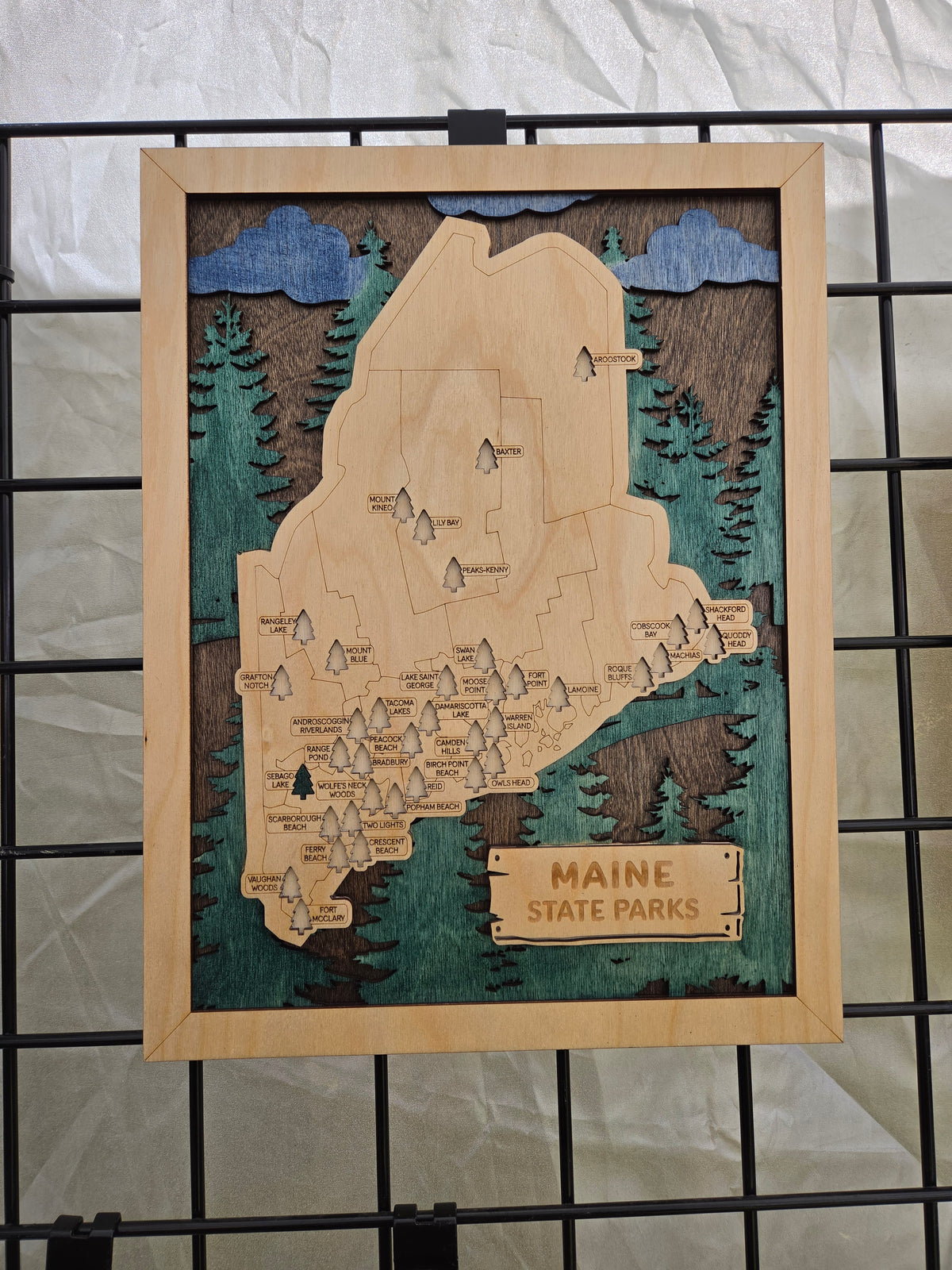 Maine State Park Tracker
