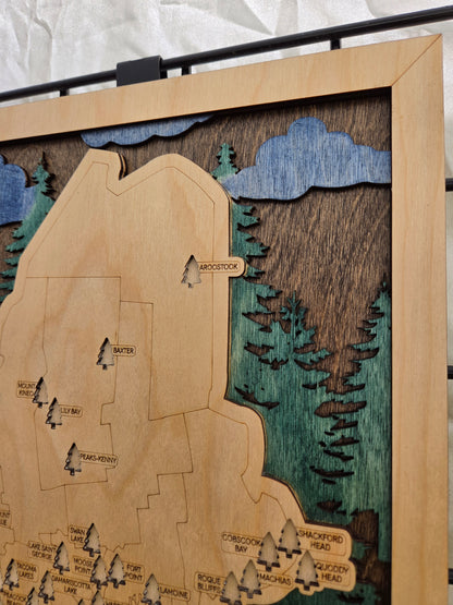 Maine State Park Tracker