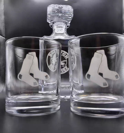 Engraved Decanter Set