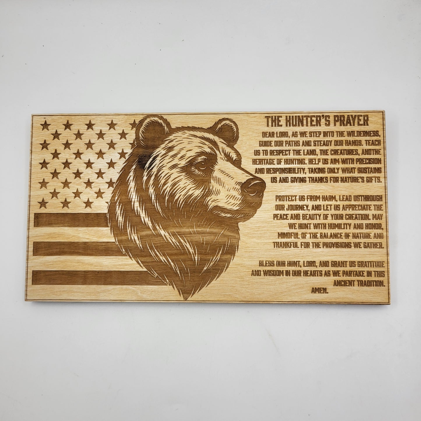Bear Hunters Prayer Sign 1