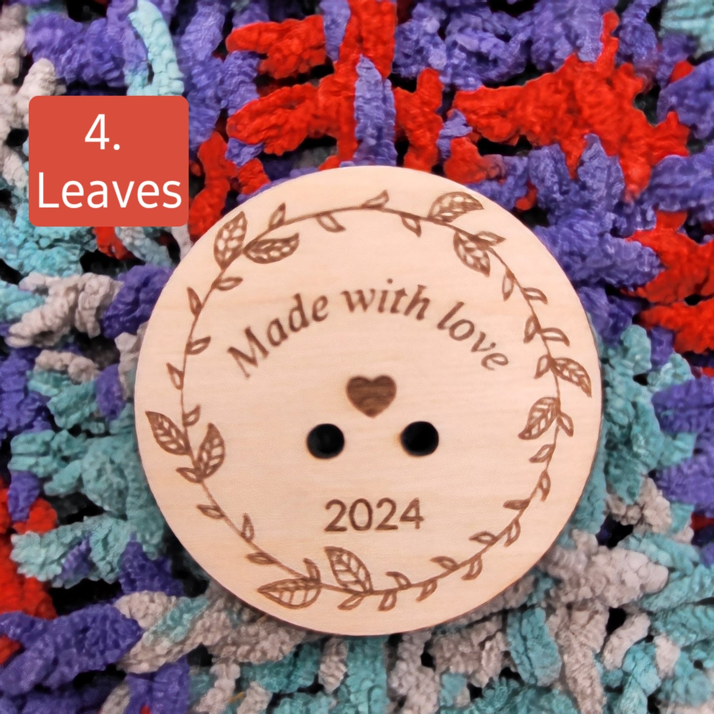 Made With Love Button