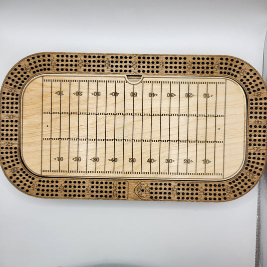 Football Cribbage Board