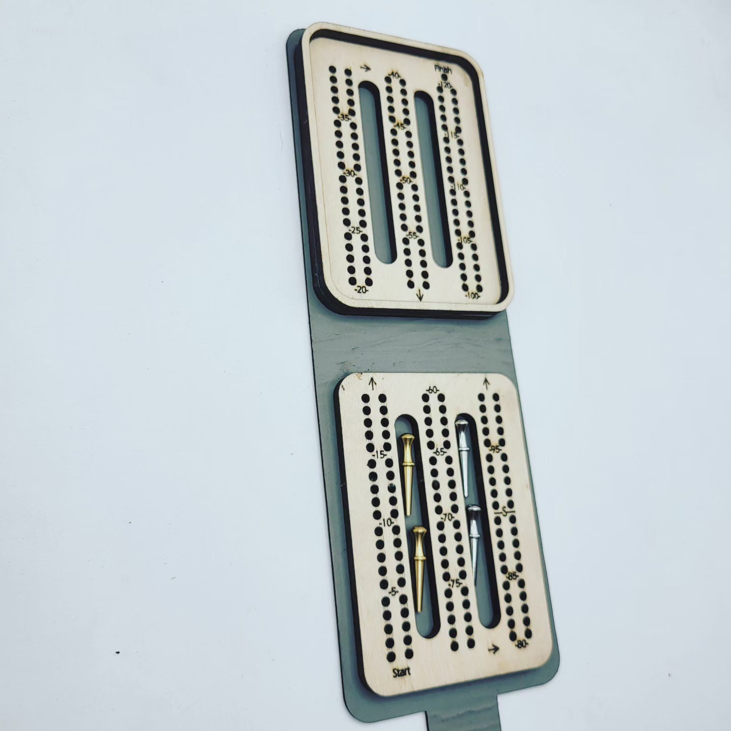 Travel Cribbage Board